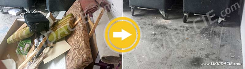 Pravidelný odvoz a likvidácia odpadu z kontejnerových stojísk, dočistenie priestoru, Bratislava - Petržalka