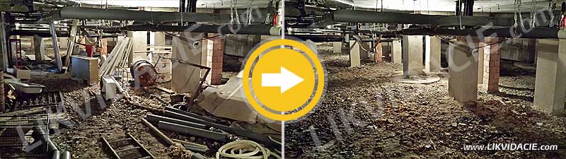 Vypratávanie pivníc, odvoz a likvidácia odpadu, kompletný servis. Zdravotné stredisko – Bratislava, Petržalka